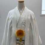 【男性袴】白・菊菱