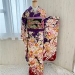 【振袖】紫・牡丹