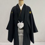 【男性袴】黒・菊菱