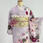 【振袖】紫・菊