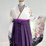 【卒業袴】白・ｺｽﾓｽ