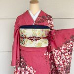 【振袖】ﾋﾟﾝｸ・ｶﾄﾚｱ