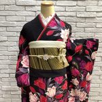 【振袖】黒・ﾊﾞﾗ