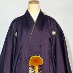 【男性袴】紫・武田菱