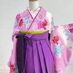 【卒業袴】ﾋﾟﾝｸ・薔薇