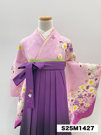 【卒業袴】ﾋﾟﾝｸ・桜