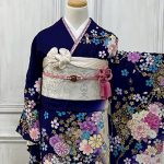 【振袖】紫・牡丹