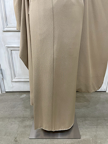 【振袖】ﾍﾞｰｼﾞｭ・無地