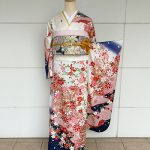 【振袖】白/赤/青・桜