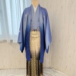 【男性袴】青・グラデーション