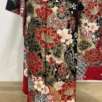 【振袖】黒・牡丹