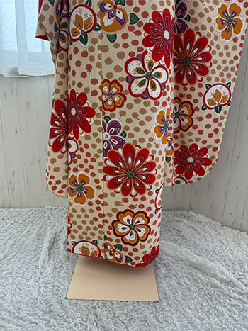 【振袖】赤・梅