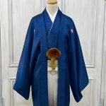 【男性袴】青・菊菱