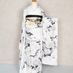 【振袖】白・牡丹