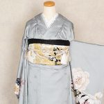 【振袖】水色・七宝