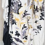 【振袖】白/黒・藤