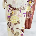 【振袖】白/ﾋﾟﾝｸ・牡丹