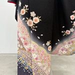 【振袖】黒・桜