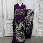 【振袖】紫・鳳凰