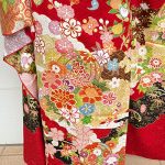 【振袖】赤・菊/鞠