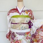 【振袖】白/赤/黒・菊/牡丹