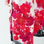 【振袖】白・牡丹