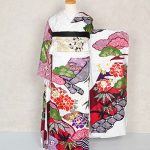 【振袖】白・牡丹