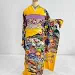 【振袖】黄色・牡丹