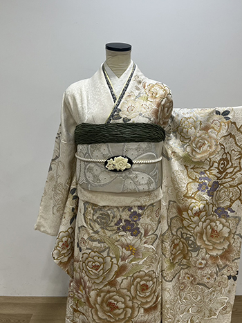 【振袖】白・ﾊﾞﾗ