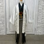 【男性袴】白・薔薇