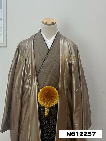 【男性袴】金・無地