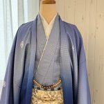 【男性袴】青・グラデーション