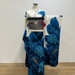 【振袖】白・牡丹