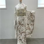 【振袖】白・牡丹
