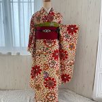 【振袖】赤・梅