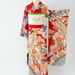 【振袖】赤・牡丹