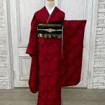 【振袖】赤・七宝