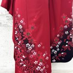 【振袖】赤・桜