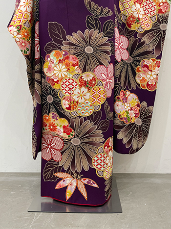 【振袖】紫・梅/菊