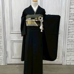 【振袖】黒・無地