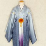【男性袴】ｸﾞﾚｰ・菊菱