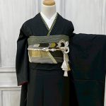 【振袖】黒・無地