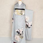 【振袖】水色・七宝