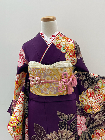【振袖】紫・梅/菊