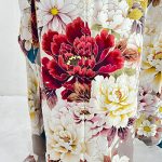 【振袖】青・牡丹