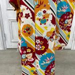 【振袖】黄色・雪輪