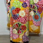 【振袖】黒・菊