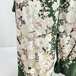 【振袖】緑・牡丹