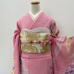 【振袖】ピンク・桜