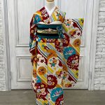 【振袖】黄色・雪輪